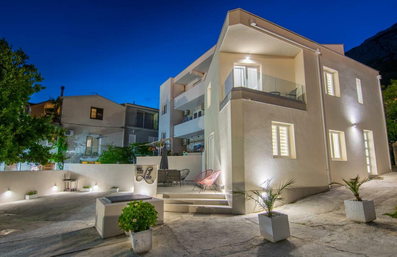 Villa Lile Baska Voda Bagian luar foto